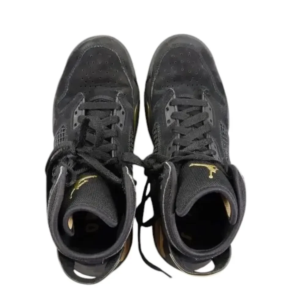 Jordan Mars 270 Sneakers Shoes Youth 7 Nike Air Basketball Athletic Black Gold